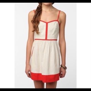 Urban Outfitters Cope Linen Dress with Pockets (S)
